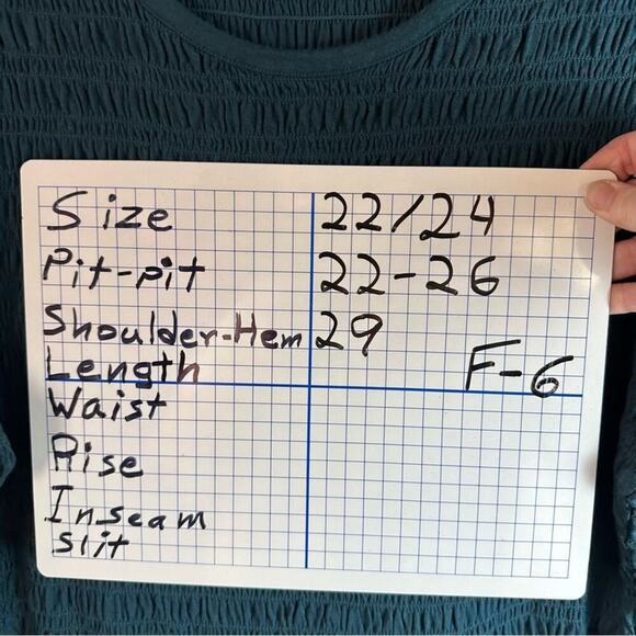 Lane Bryant Women’s Smocked Top Rayon Blend balloon sleeve bohemian Plus size - Picture 13 of 13